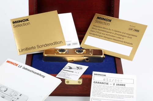 Minox selection 8x11 - lx, gold