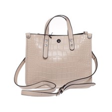 Umhängetasche, Damen, Beige