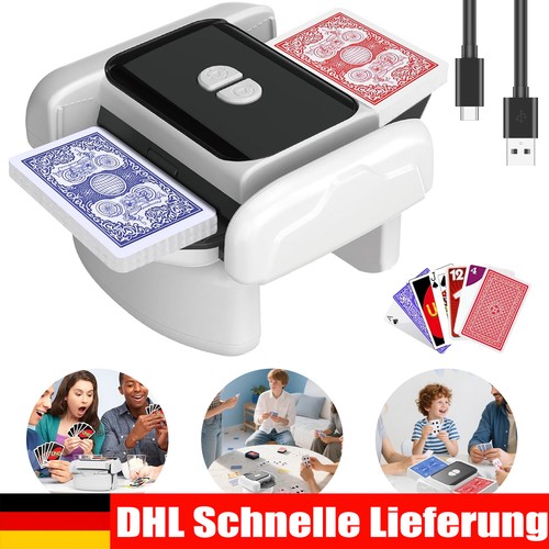 Elektrischer kartenmischer - elektrischer,