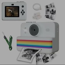 Kinder Kamera Digital Thermo Sofortdruck HD Video Kinderspielzeug + 8 Druckrolle