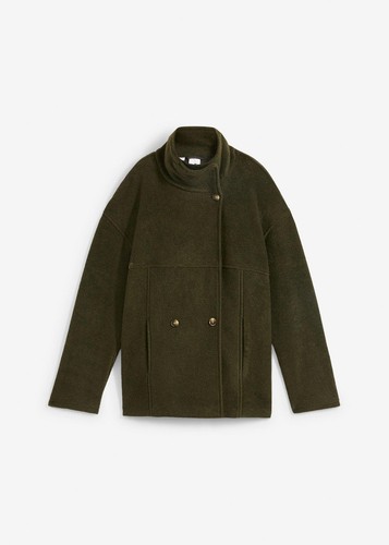 übergangs jacke wolloptik - Übergangs-jacke,