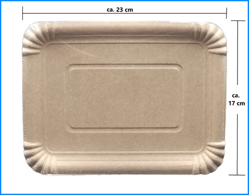 Pappteller 17cm - pappteller,