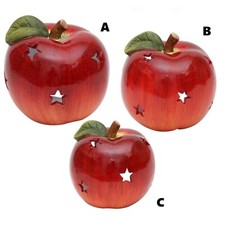 Keramik Windlicht - APFEL -