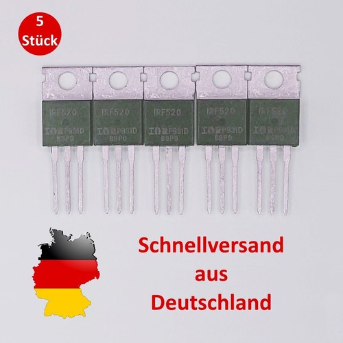 Stück irf520 transistor - irf520,