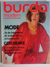 Burda Moden macht Mode zum Mitmachen 11-1978 - Weihnachten + Sonderteil: Mann