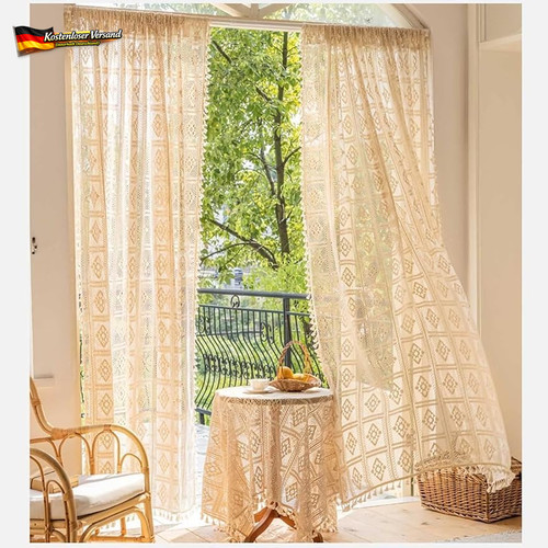 Boho vorhang landhausstil - boho,