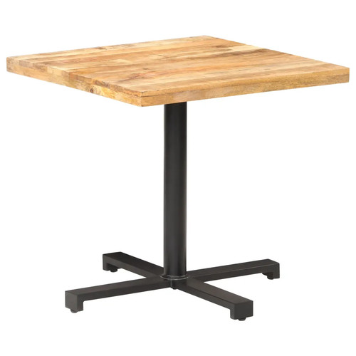 Quadratischer bistrotisch aus - quadratischer,