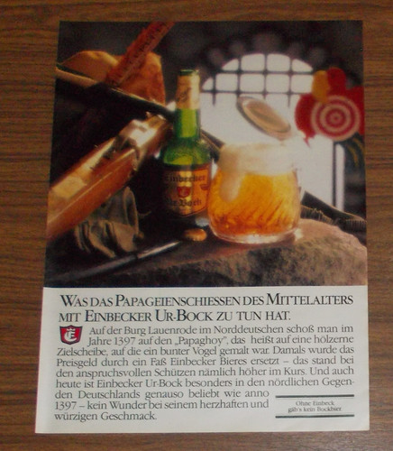 Seltene werbung einbecker - werbung,