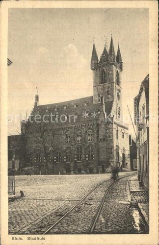 Sluis zeeland stadthuis - zeeland,