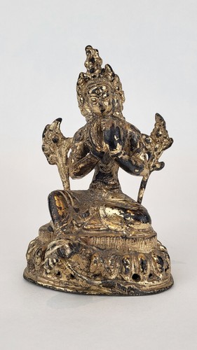 Antike grüne tara buddha - grüne,