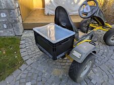 Berg GoKart Box mit Deckel, Kettcar, Dino Toys, Tretauto schwarz