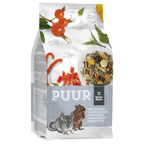 Witte molen puur chinchilla - witte,