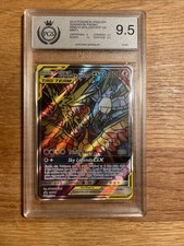 2019 Pokemon Sun & Moon Hidden Fates #SM210 MOL/ZAP/ART  GX Mint+ PGS 9.5