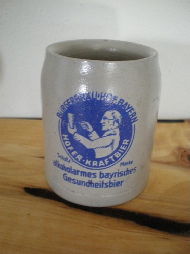 Alter bierkrug bürgerbräu - bierkrug,