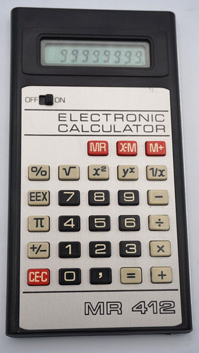 Ddr 412 taschenrechner - taschenrechner, mit