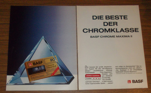 Seltene werbung basf chrome - werbung,