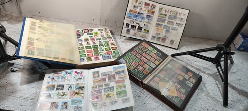 Briefmarken album - album,