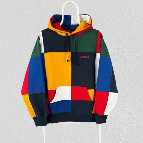 Supreme patchwork hooded - patchwork,