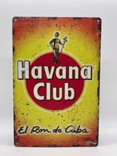 Blechschild Havana Club 20x30cm Nostalgie Retro Reklame Vintage Geschenk Deko