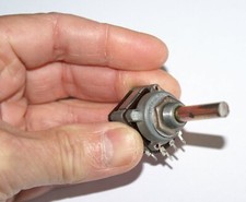 Vintage Stereo Potentiometer - 2x 100k Rowido Made in Germany