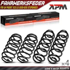 4x Federn Fahrwerksfeder Vorne