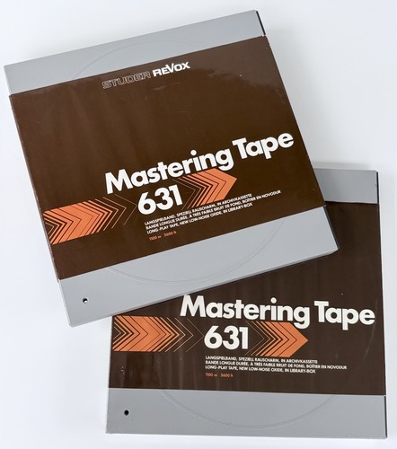 Revox 631 mastering tape - mastering,