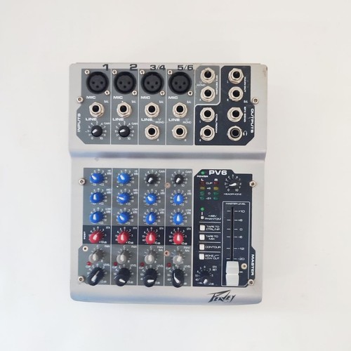 Peavey pv6 channel compact - pv6, 6-channel