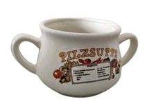 Pilzsuppe Keramik Schüssel Suppenschale Terrine Suppentasse 