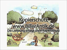 Gartenarbeit Sonnenblume Schaukelstuhl Tigerente Haus Giesskanne Janosch 02