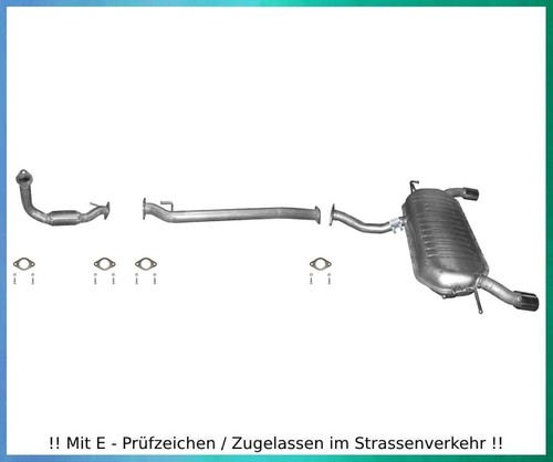 Auspuffanlage für kia - auspuffanlage,