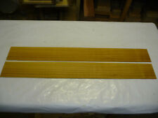 Kirschholz Zargen Tonholz; 87 x 10 x 0,4 cm; Artnr 82  1 Paar