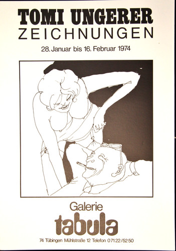 Tomi ungerer originalplakat - ungerer,,
