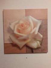 Drei Bilder Konvolut Wandbild Dekoration Poster Gartengemälde Druck Foto Blumen