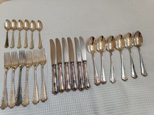 Versilbertes Besteck, 6 Personen, 90 er , Martin (Wilkens) Chippendale