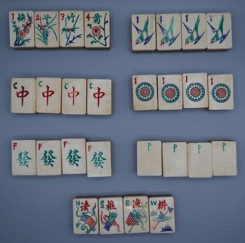 Vintage mahjong set - ~1920,