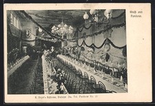 Berlin-Pankow, Gasthof Beyer´s Bellevue, Breite Strasse 21a, Ansichtskarte 1909 