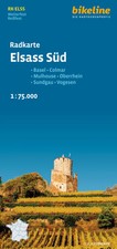 Radkarte elsass süd - elsass, |