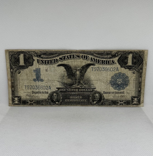 Banknote usa silber - /,
