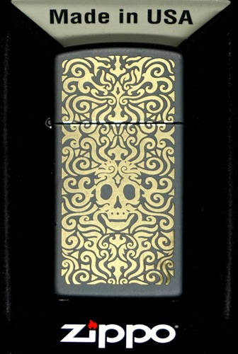 Zippo slim benzinfeuerzeug - zippo,
