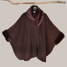 Damen Jacke Poncho Mantel +