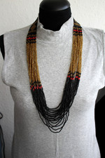 Kette Glasperlen Rocailles