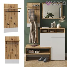 Wandgarderobe Selena Eiche