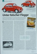 VOLKSWAGEN VW KÄFER 1600 S Mexico in 1-43 von Ixo...ein Modellbericht #2008c