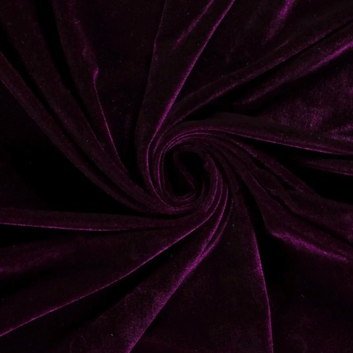 Stretch samt stoff velour - samt,