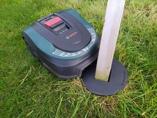 Mähroboter Rasenkante passend für Wickey, Fatmoose usw. Spielturm 7x7 Pfosten