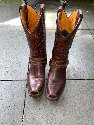 Cowboystiefel leder - cowboystiefel,