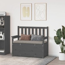 Sitzbank Grau 112,5x51,5x96,5