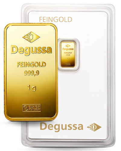 Goldbarren degussa gramm - goldbarren,