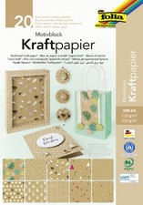 folia Motivblock "Kraftpapier"