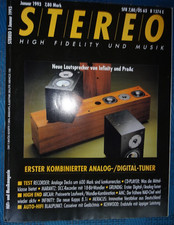 STEREO 1/93,INFINITY KAPPA 8.1i,KENWOOD KAC 923,MERACUS PRETARE,TENTARE,SONY 690